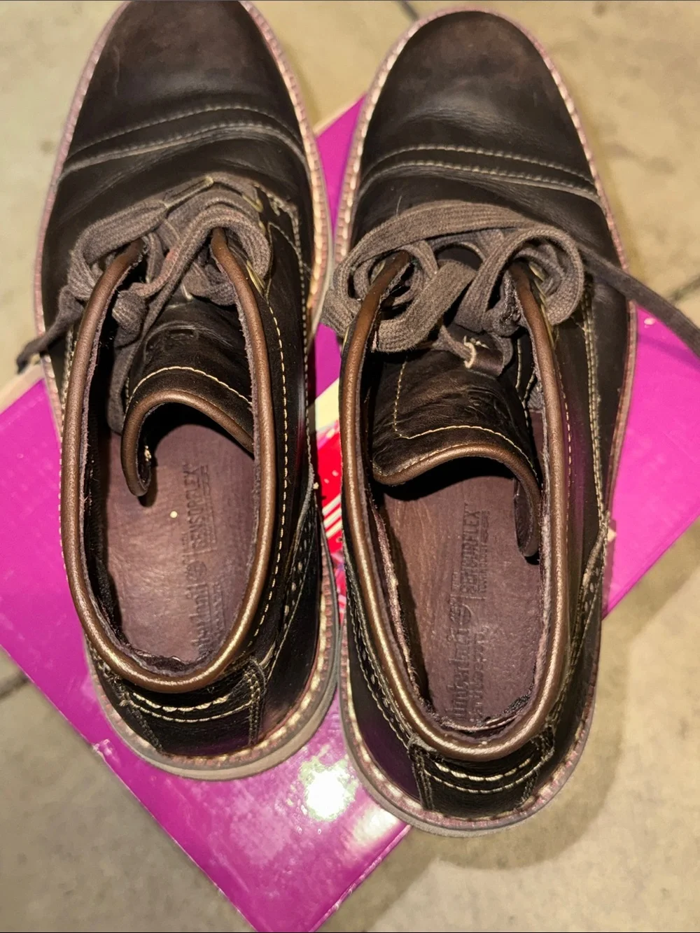 Timberland EarthKeepers Men's Brown Leather Chukka Boots size 8.5